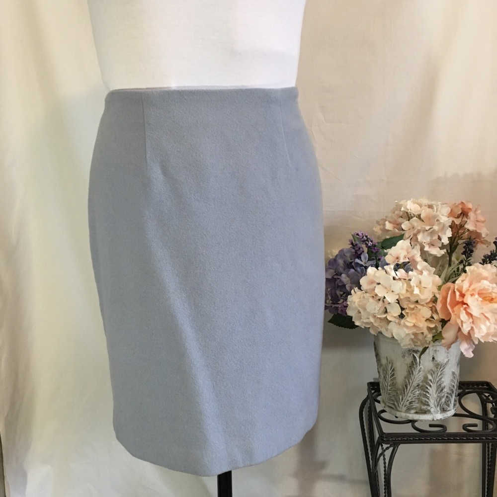 Precious Fibers Wool/Cashmere Pencil Skirt Size 12